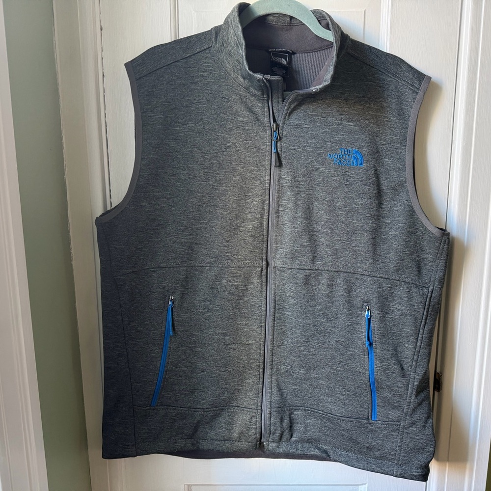 The North Face Men’s Apex Canyonwall Windwall Vest in Medium Grey Size Large - Picture 1 of 5